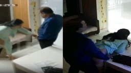 Desi Fucked by Manager in Office CCTV Cam Recorded