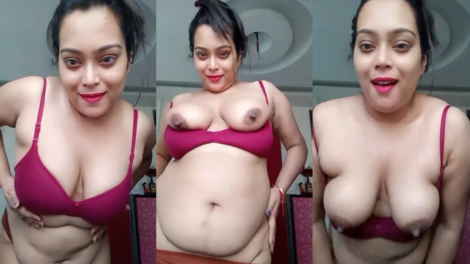 Sexy Desi Girl Shows her Boobs