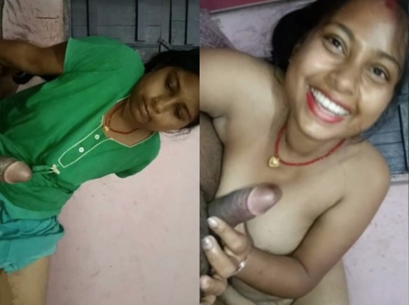 Indian Bhabhi Sucked Her Husbands While Bathing and Took Out Water